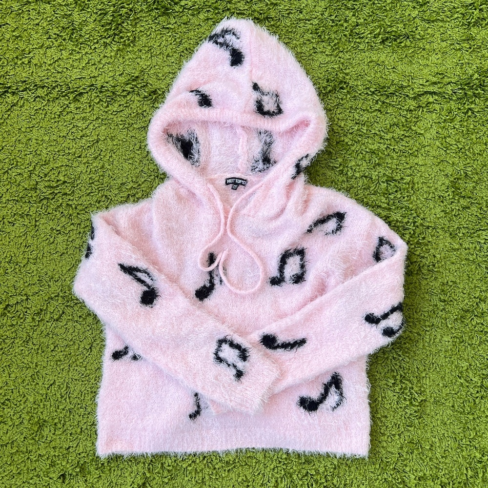 Pink Size M hoodie sweater